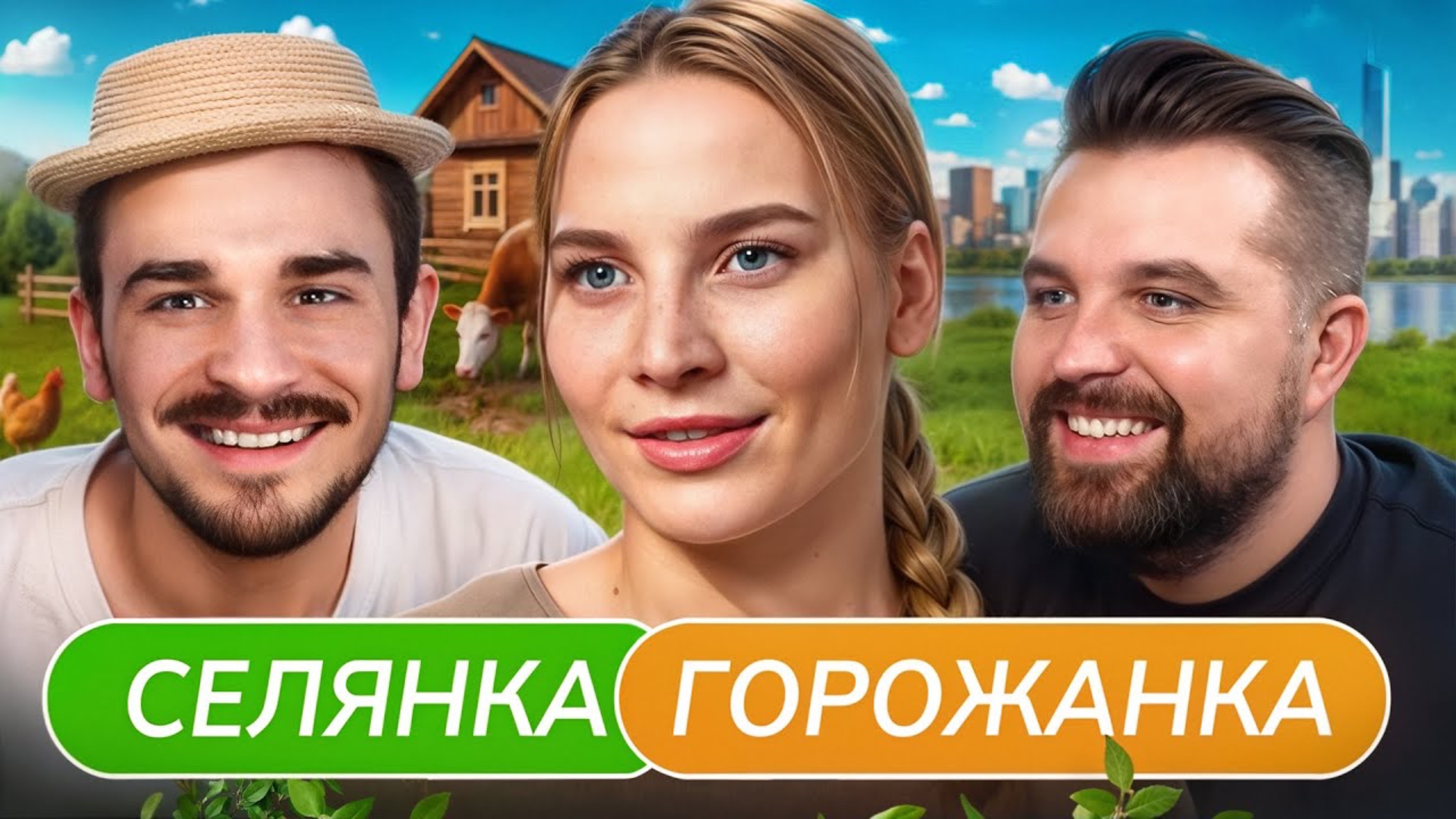 Агрессивная Деревенщина - Селянка Горожанка
(Юлик и Антон)