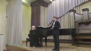 Александр Субботин, муз. Ц. Кюи, сл. А.С. Пушкина «Туча»