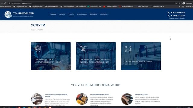 Стальной Лев сайт