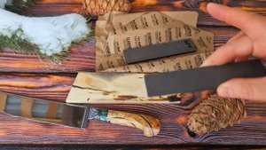 РАСКРЫВАЮ СЕКРЕТ.Из чего изготавливают пчак с рукоятью из бивня_ Рассказываю в видео.