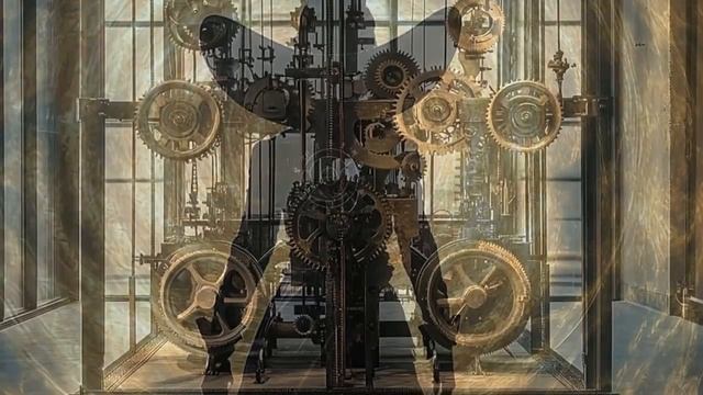 Futures of The Past - Mechanical Hearts - 19th Century Steampunk Sci-Fi - AI Dreamscapes_ Cogwheel