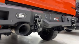 Бампер силовой задний BMS PRO-Line для Додж Рам 1500 2019-2024