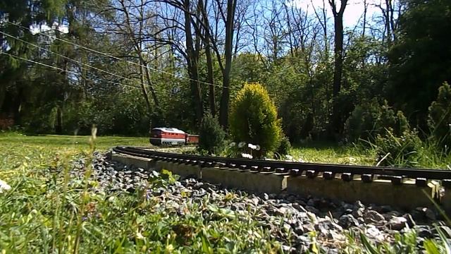 BR 132 mit zwölf beladenen Eas und Fad Wagen 007