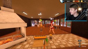 ОТКРЫЛИ РЫГАЛОВКУ и хихикаем | Kebab Chefs! - Restaurant Simulator