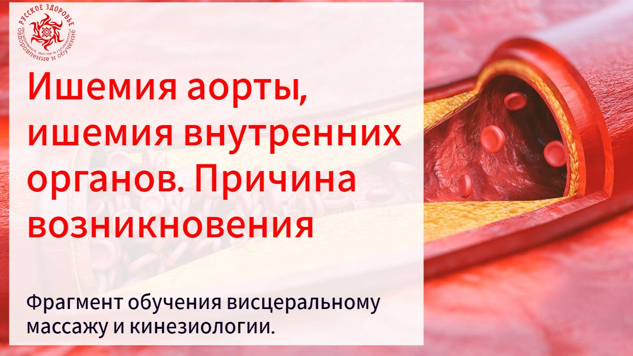 Ишемия аорты, ишемия внутренних органов