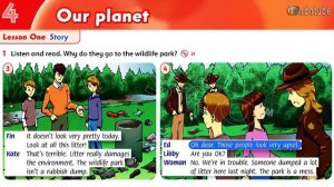 FAMILY AND FRIENDS 5  UNIT 4   OUR PLANET: story and vocabulary