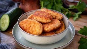 Сочные котлеты из кальмаров