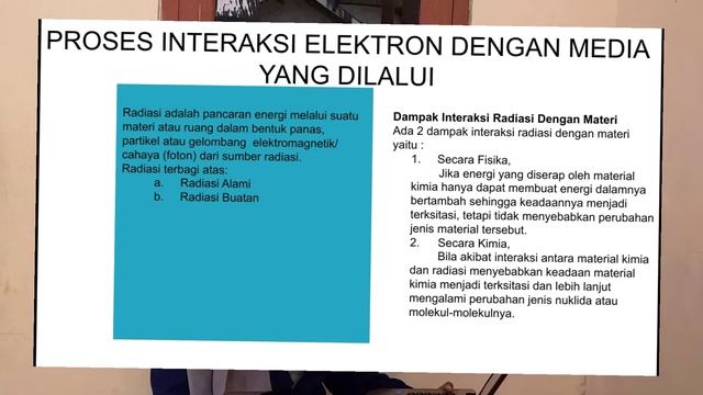 INTERAKSI RADIASI DENGAN MATERI