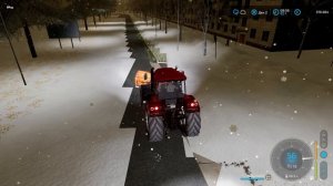 FS 22    Сельхоз  войска  #16  Эх  снег - снежок .               карта  Краснополье