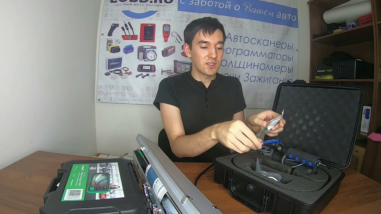 Эндоскопы JProbe для автомобилей смотреть онлайн