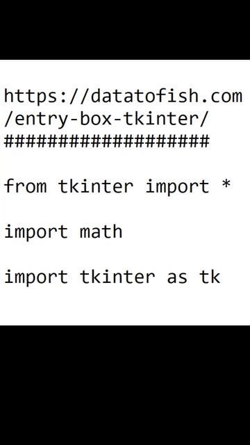Entry Box Tkinter with Button and Label for Square Root made with Python and PyCharm (Part 1)