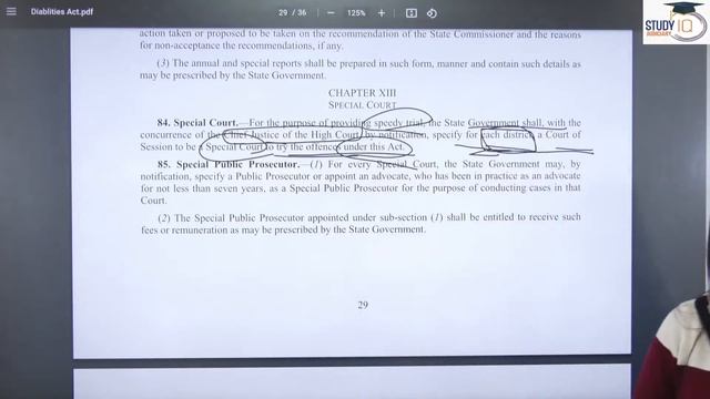 Rights of Person with disabilities Act, 2016 | Part 5 | StudyIQ Judiciary смотреть онлайн