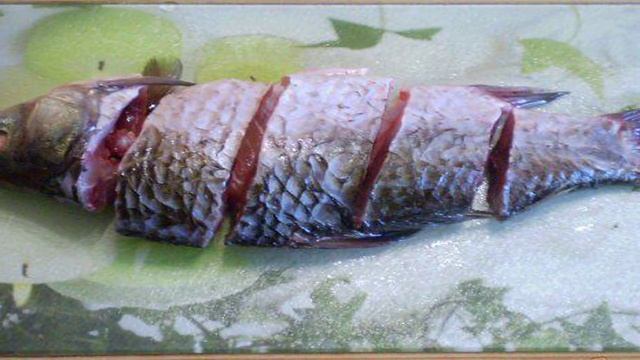 Жареная рыба с картошкой