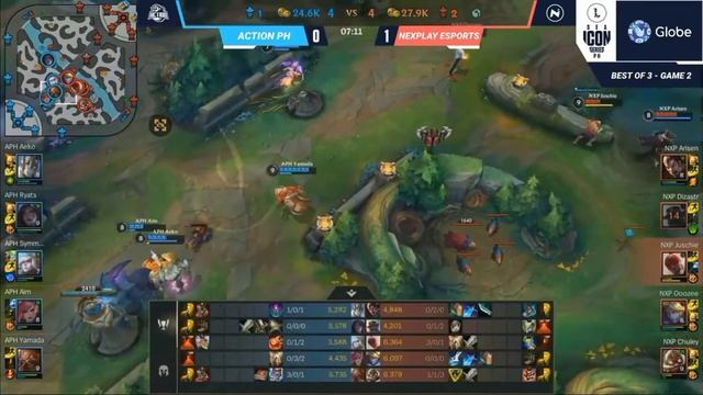 Nexplay Esports VS Action PH - Game 2 ( WR SIS-PH | North Luzon Group Stage | Week 1 - Day 1 ) смотреть онлайн