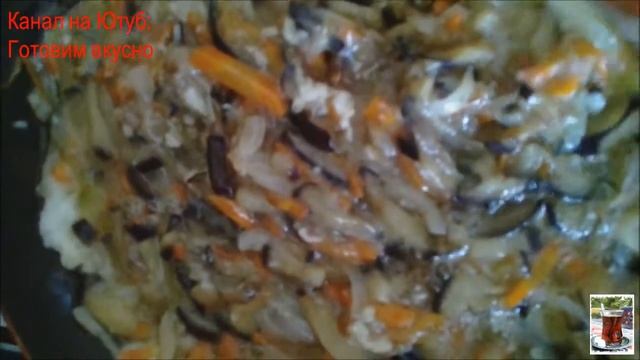 Легкий ужин (баклажаны с поджаркой и яйцом) смотреть онлайн