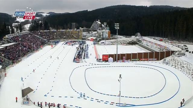 EN \ IBU World Championships Biathlon 2013 2 Sprint Men (1 of 6) смотреть онлайн