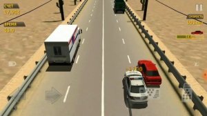 Полицейская погоня в игре Traffic racer !