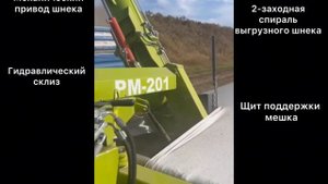 Зерноразгрузочная машина GRITAN РМ-201