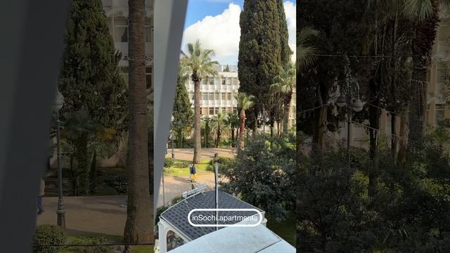 Апартаменты в центре Сочи inSochi. Двухкомнатные N301 с видом на Навагинскую