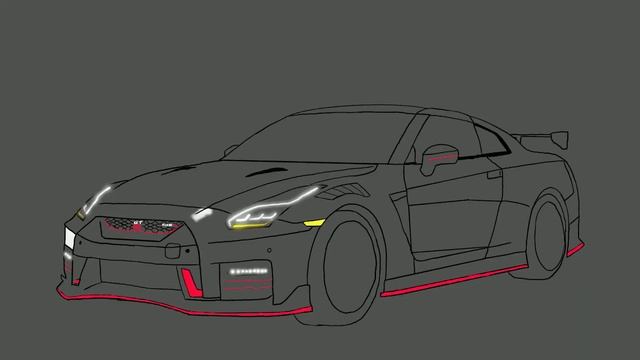 Nissan GTR nismo remake 2||realistic design