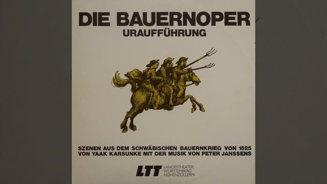 Bauernkrieg: Die Bauernoper, "Szenen aus dem Bauernkrieg 1525", Uraufführung