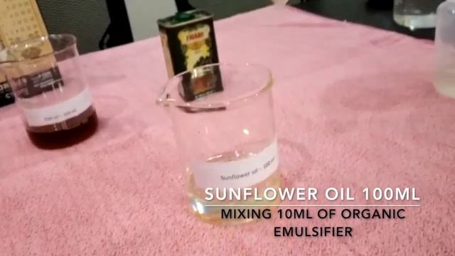 Oil #Emulsifier# (Organic)for Edible Oil water #Mixing# agent ,Organic Cultivation YK Laboratories смотреть онлайн