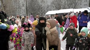 Широкая масленица на храмовой площади Тольяттинской классической гимназии
