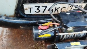 Установка быстросъёмный лебёдки