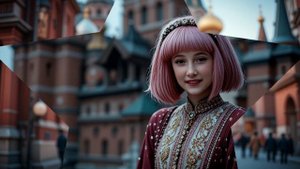 Stephanie In Russia - Lazytown 2025 AI Concept - Stephanie de Lazy Town na Russia AI 2025