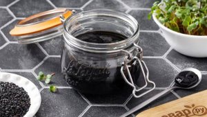 Паста тахини из черного кунжута