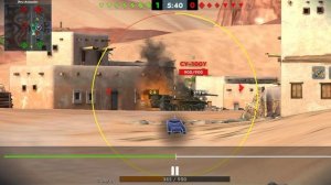 КВ-2 Мощь?Взял и сделал лютый разнос😧 в танки блитс|Tanks bitz.