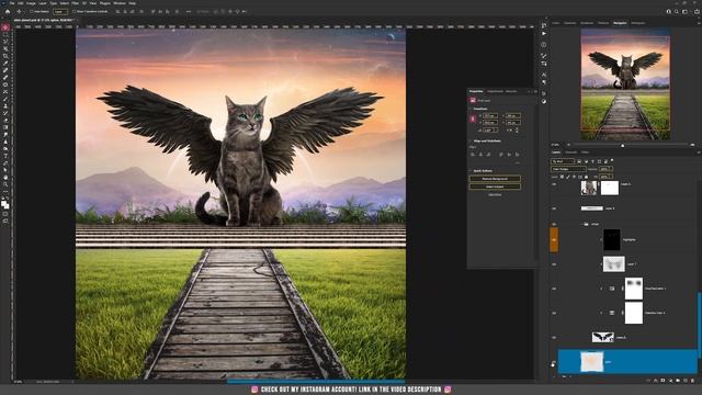Breaking down my Cat Goddess Fantasy in Photoshop