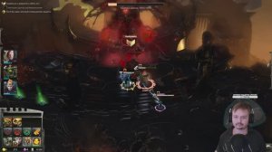 Прохождение (со скрипом) всех стадий последнего босса в Dawn of War III на максимальной сложности.