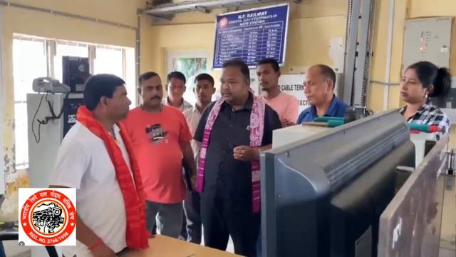 7July2023"Silapathar& Archipathar gdshed"Official visit nd surveyed by panchanan deka with his Team