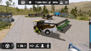 Мод NewHolland CR690 для Farming Simulator 20 #farmingsimulator20 #fs20 #giantssoftware #FS20