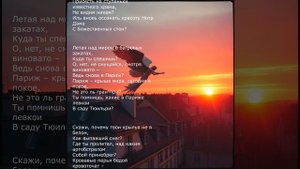 Ангел в Багровых тонах. Песня Александра Бойкова на стихи Ирины Фетисовой (Mullerson).