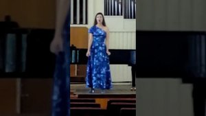 Юлия Щёкина - Россини ария Берты из оперы "Севильский цирюльник"