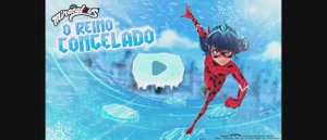 Леди Баг и Супер Кот, игра Леди Баг прыгает по льдинам