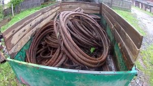 В поисках металлолома! На лесоповале так не за работаешь!