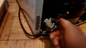 Засор фильтра осушителя холодильника.
