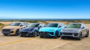 Кто победит в заезде： новый Urus SE vs Purosangue vs Cayenne Turbo vs RSQ8 Per