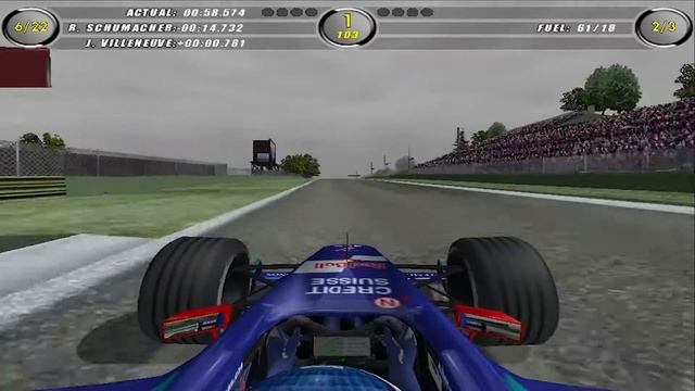 F1 2002 PC - GP San Marino смотреть онлайн