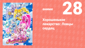 Хорошенькое лекарство: Ловцы сердец 28 серия (аниме-сериал, 2010)