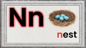 Nn Letter (ABC) - The Alphabet  // Phonics