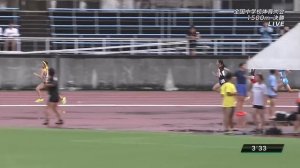 新スター候補の予感しかない中学生1500M【黒田六花】
