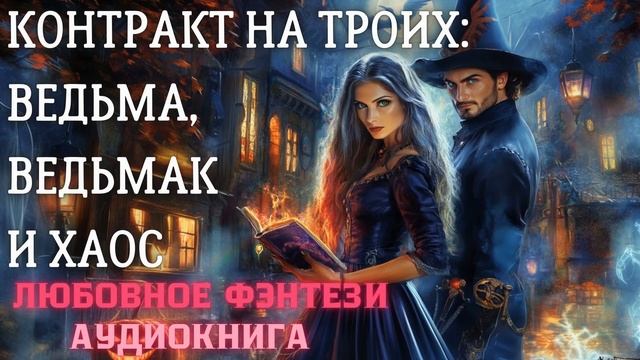 АУДИОКНИГА ЛЮБОВНОЕ ФЭНТЕЗИ: КОНТРАКТ НА ТРОИХ: ВЕДЬМА, ВЕДЬМАК И ХАОС СЛУШАТЬ
