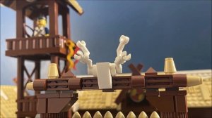 Lego Medieval War | The Black Falcons campaign Part 2 | Lego Stop Motion