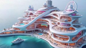 AI-концепт дизайн прогулочного водного транспорта