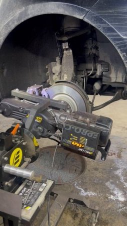 Кривой тормозной диск Powerstop  на Range Rover