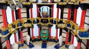 Custom LEGO Master Chen's Palace from 71735 Ninjago Legacy Tournament of Elements